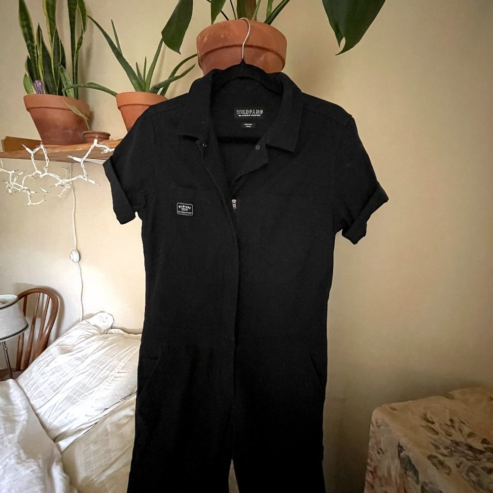 Wildfang Essential Coverall - Black size S